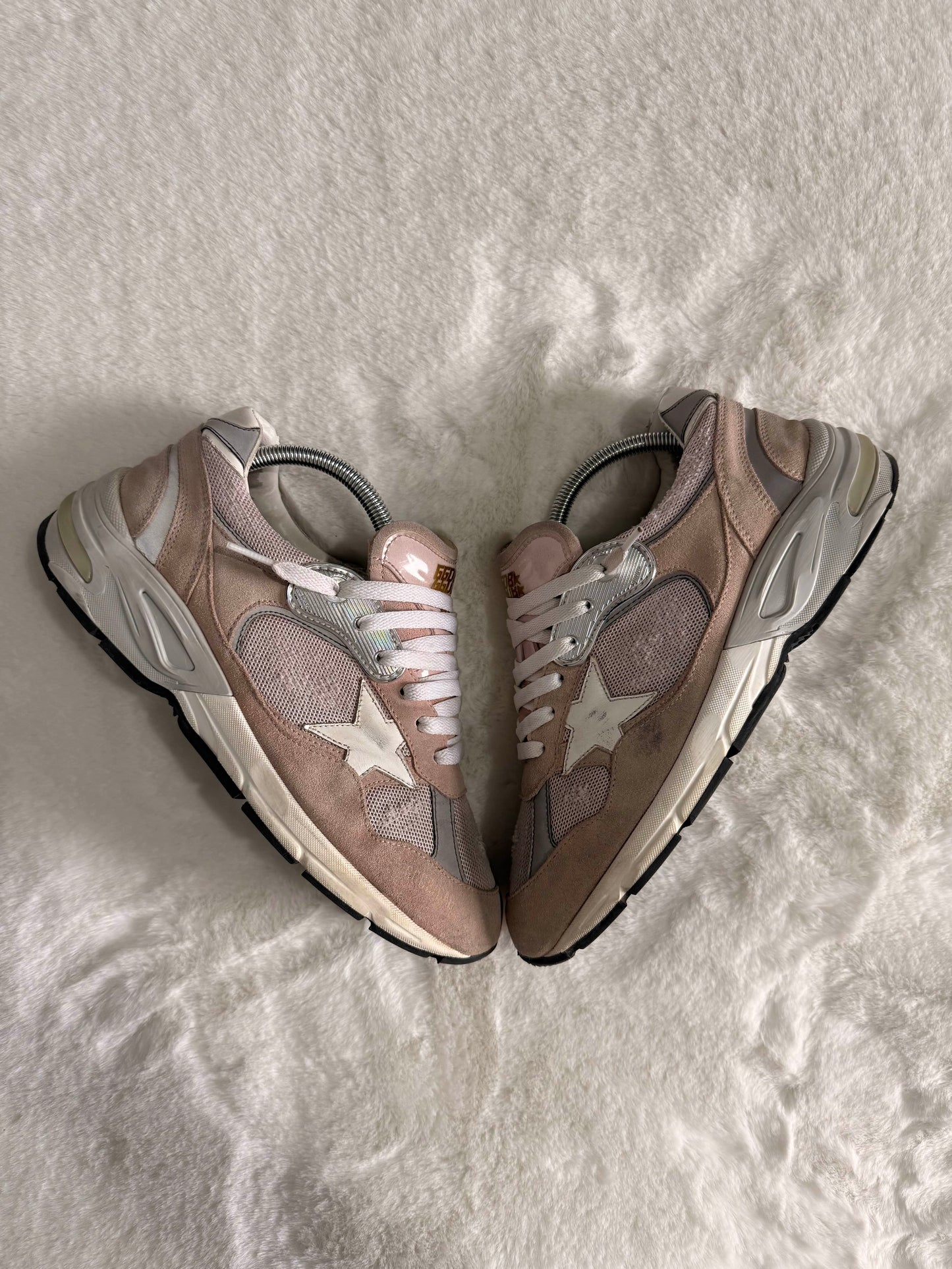 Golden Goose Dad Star Pink