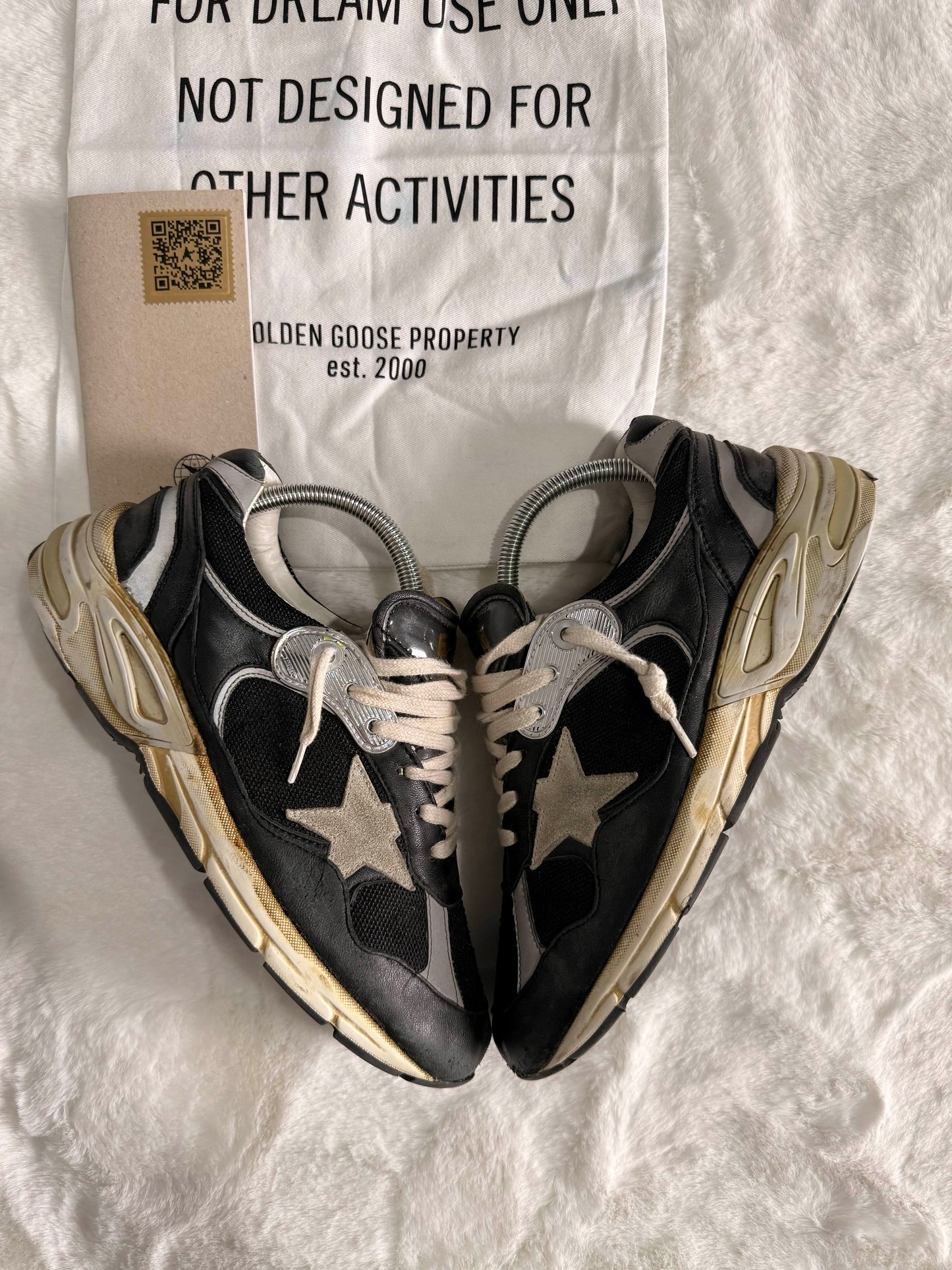 Golden Goose Dad Star Black