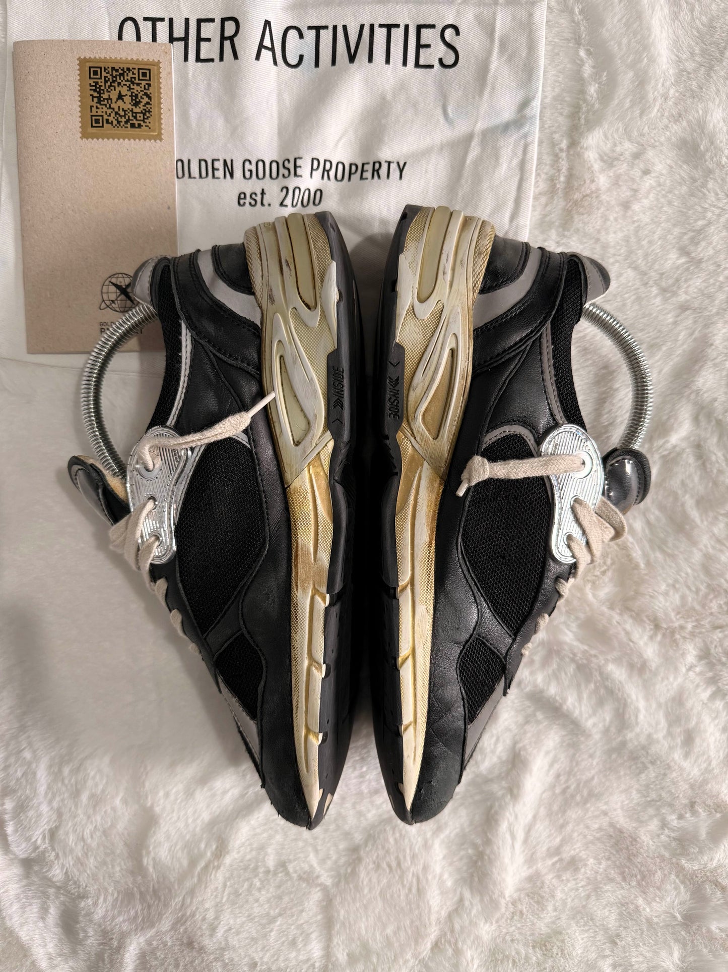 Golden Goose Dad Star Black