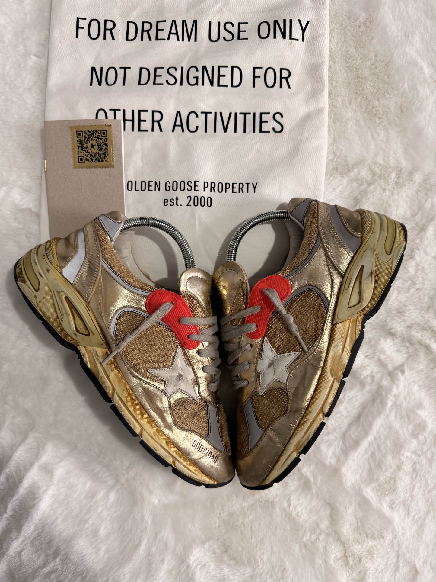 Golden Goose Dad Star Gold