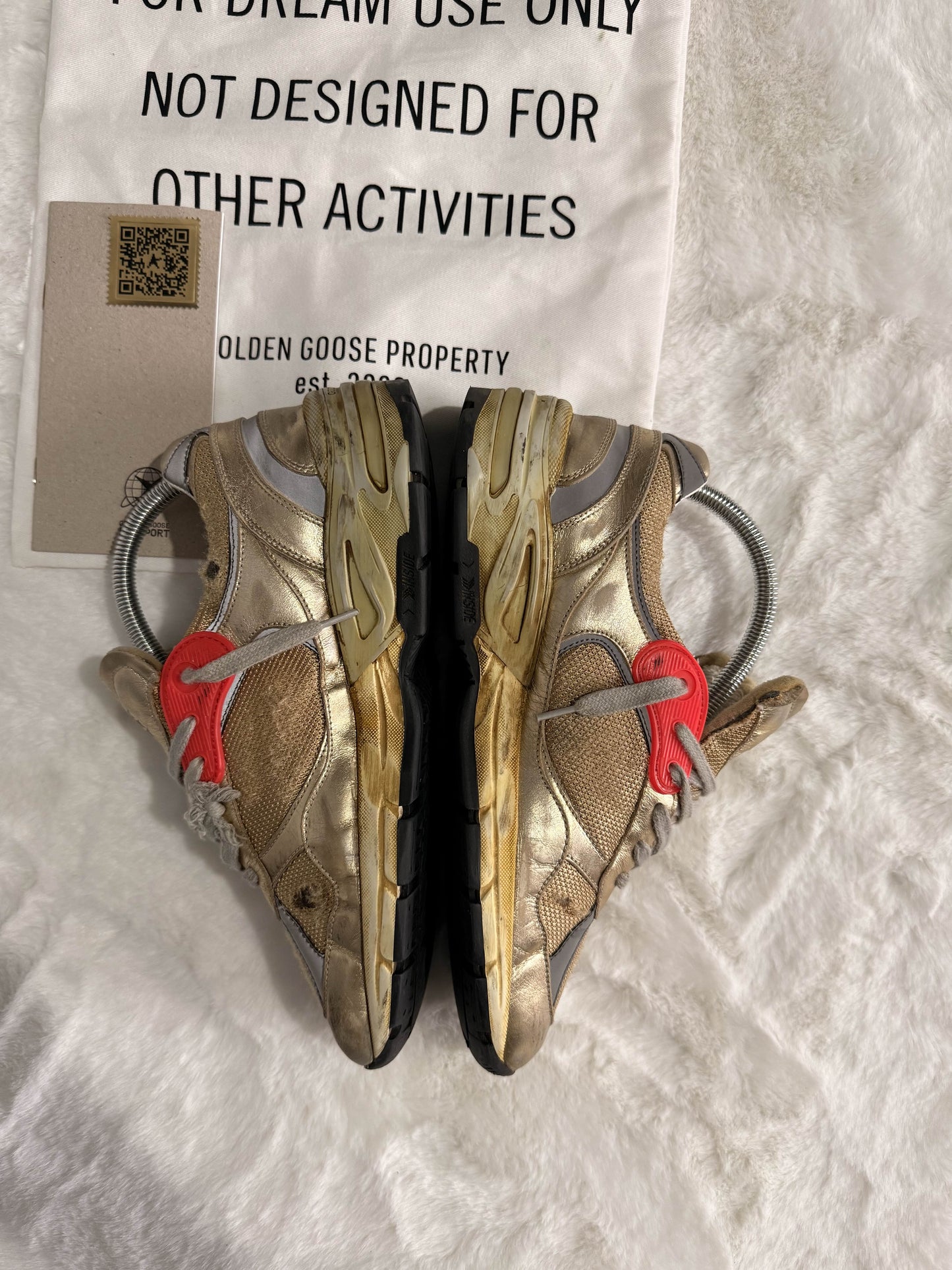 Golden Goose Dad Star Gold