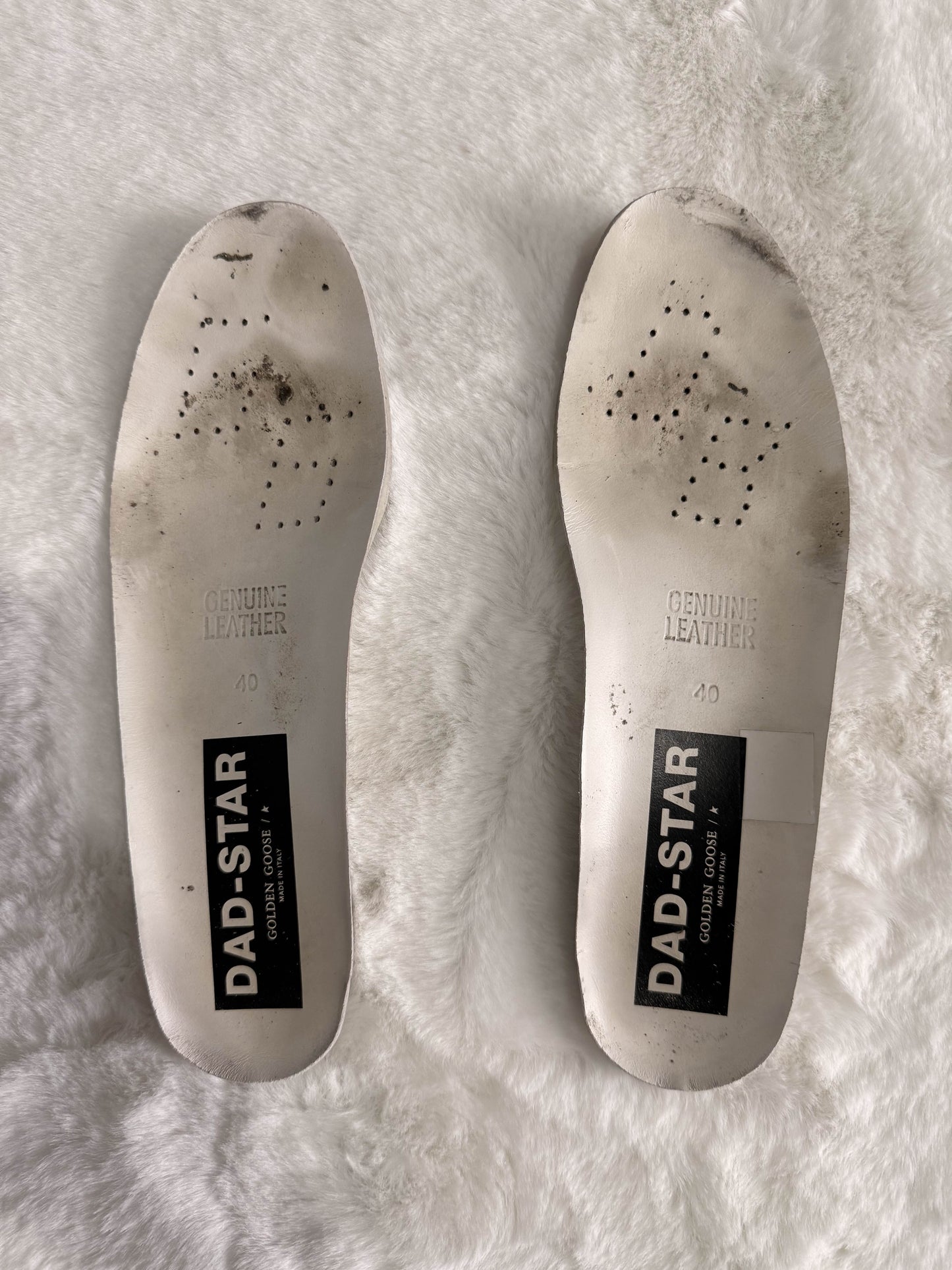 Golden Goose Dad Star Gold