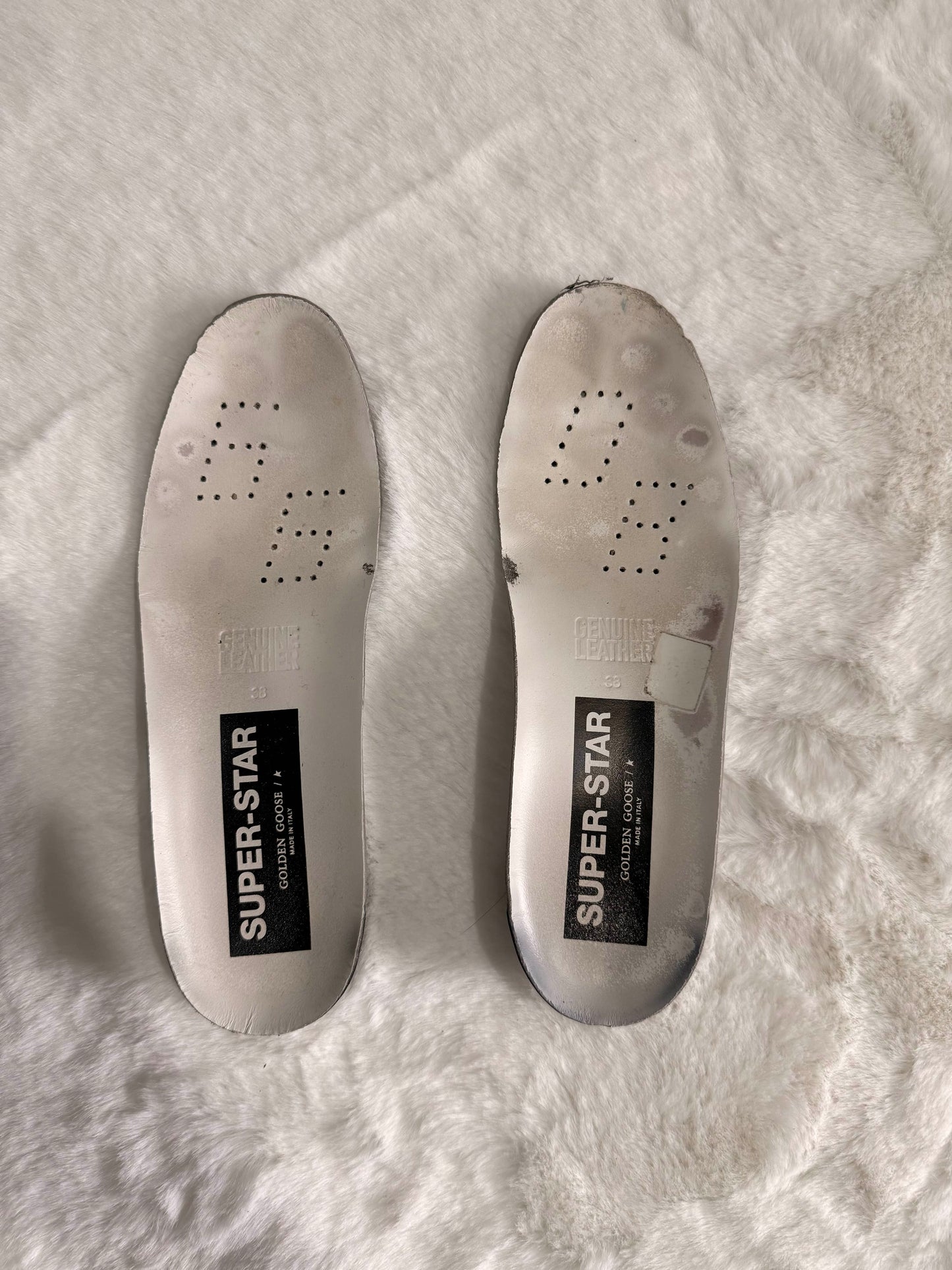 Golden Goose Super Star White Grey Silver