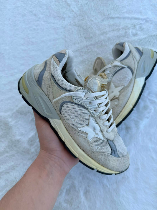 Golden Goose Dad Star Grey