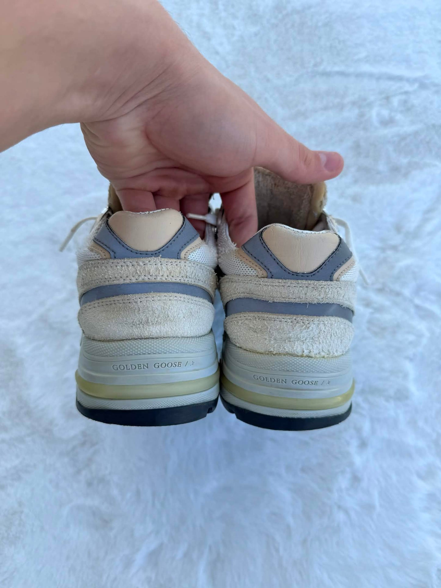 Golden Goose Dad Star Grey