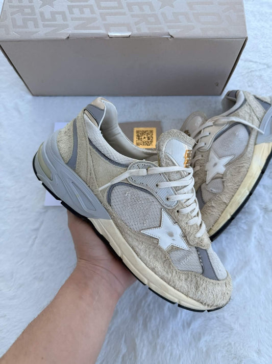 Golden Goose Dad Star Grey
