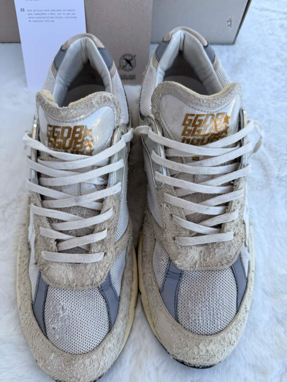 Golden Goose Dad Star Grey