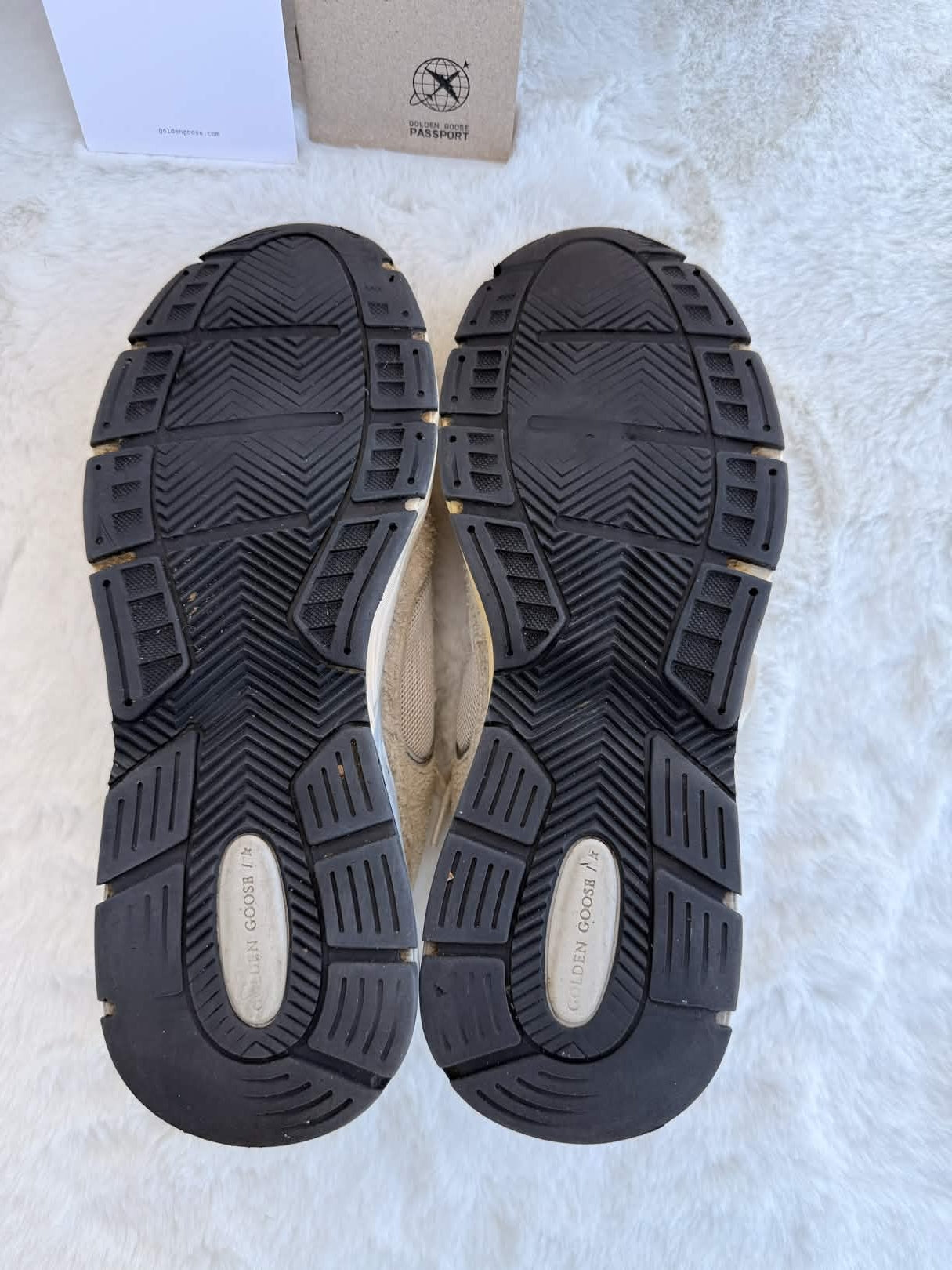 Golden Goose Dad Star Grey