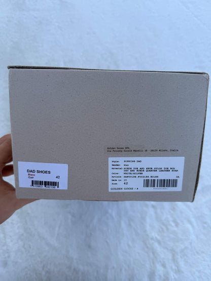 Golden Goose Dad Star Grey